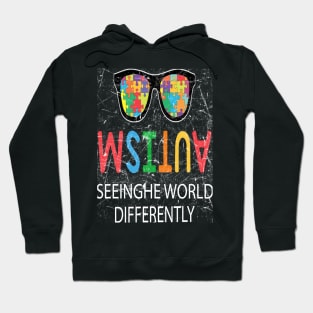 Autism Awareness T-ShirtAutism Awareness Seeing The Worlf Differently T Hoodie